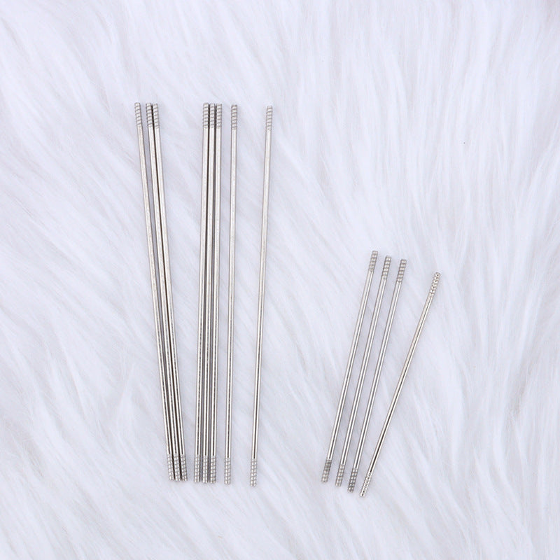 50Pcs Beadable Ballpoint Pens Stainless Steel Wire Replacement DIY 4