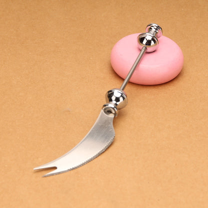 Beadable Tableware Tools Stainless Steel DIY Bread Butter Cutter Craft Supplies 9