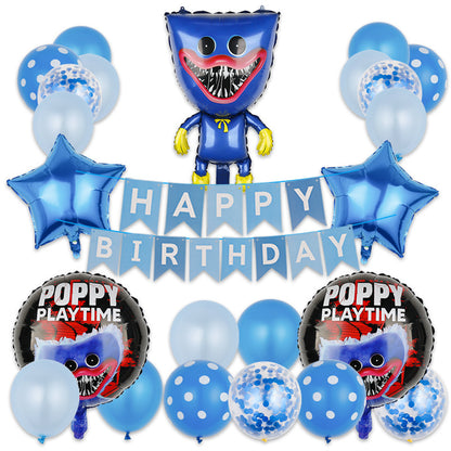 Poppy Playtime Foil Balloon Set Birthday Party Decoration