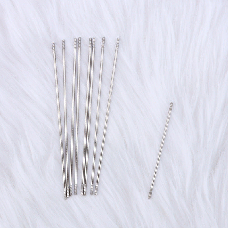 50Pcs Beadable Ballpoint Pens Stainless Steel Wire Replacement DIY 3