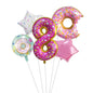 Digital Donut Number Foil Balloon Birthday Party Decoration 32 Inch 12