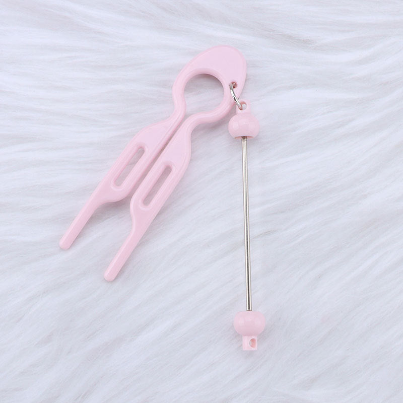 Beadable U Shaped Updo Resin Comb DIY Hair Accessory Craft Supplies 8