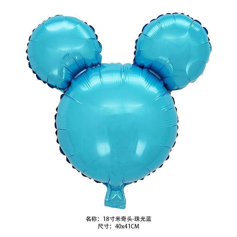 Mickey Head Foil Balloons Party Decoration 18 Inch and 24 Inch 50pcs 11