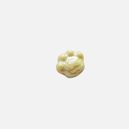 220pcs 18.5mm Cat Claw Acrylic Beads Pearl Finish DIY Bracelet Making 5