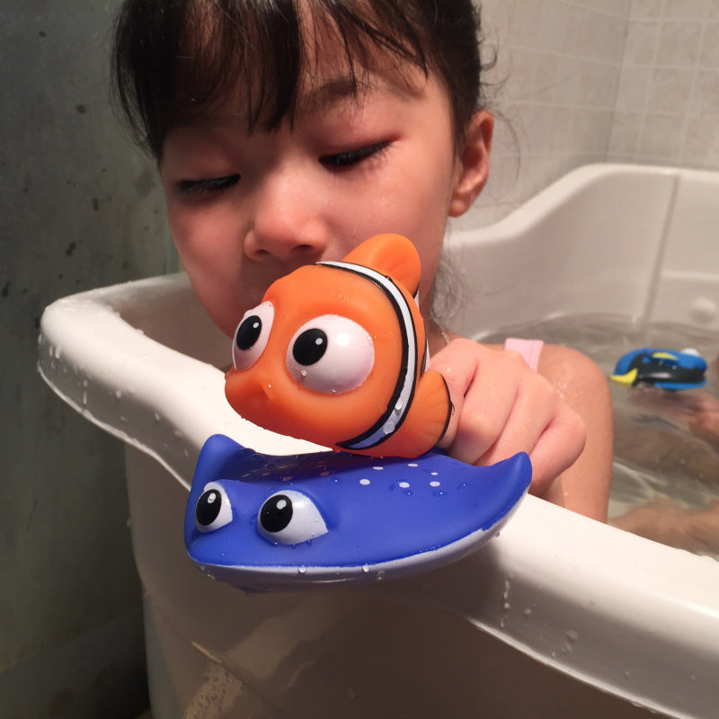 Vinyl Animal Bath Toys for Toddlers and Babies 3