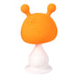 Silicone Mushroom Shaped Baby Teething Toy with Ringing Bell 15