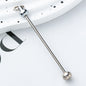 Beadable Keychain Pole Metal Electroplated DIY Craft Supplies Accessories 8