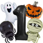 Ghost Pumpkin Spider Foil Balloon Halloween Party Decoration Set 6