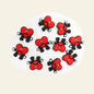Silicone Focal Beads Heart Character Legs and Arms Design 6