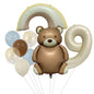 Teddy Bear Foil Balloon Set Birthday Party Decoration 20x15cm 11