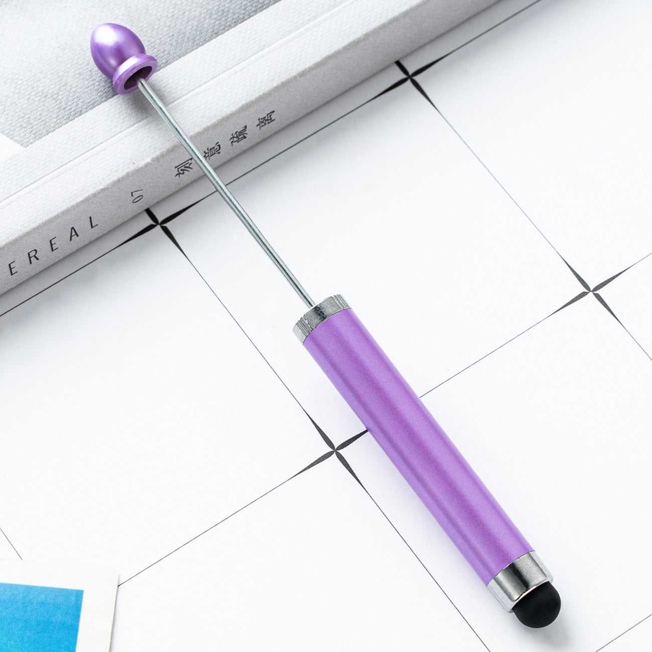 3 In 1 Touch Screen Beadable Ballpoint Pen DIY Craft Supplies 25