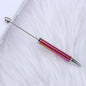 UV Electroplating Rainbow Color Beadable Ballpoint Pens DIY Craft Supplies 8