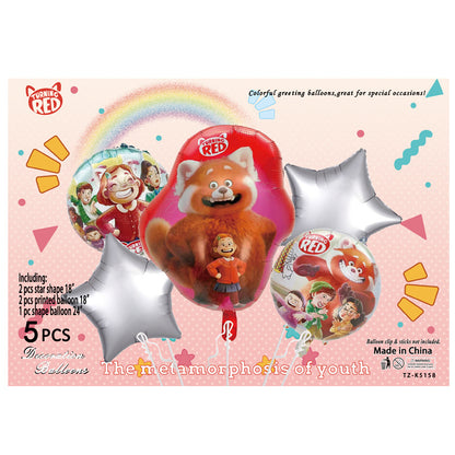 Cartoon Character Foil Balloon Set Kids Party Decoration 2 Sets 66