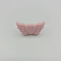 20pcs Silicone Focal Beads Wing Shape with Heart Center 31