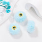 50pcs 20mm Fuzzy Abacus Large Hole Spacer Beads Imitation Rabbit Hair 7