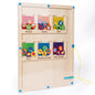 Wooden Montessori Toys Magnetic Color Animal Traffic Maze