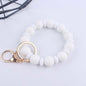 Silicone Bead Wristlet Keychain Loop with Lobster Clasp 9
