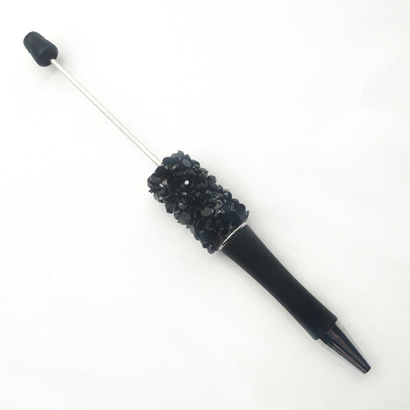 Resin Sequin Petal Beadable Ballpoint Pens DIY Craft Supplies 5