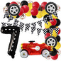 Racing Theme Classic Car Foil Balloon Set Birthday Party Decoration 11