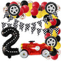Racing Theme Classic Car Foil Balloon Set Birthday Party Decoration 6