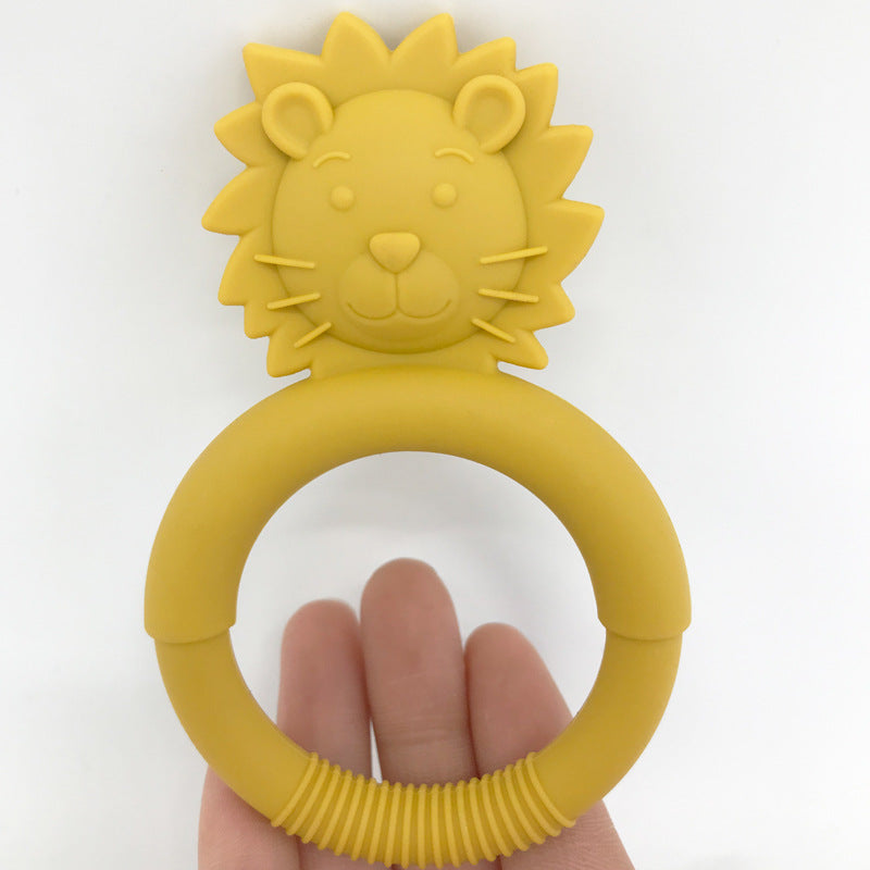 Silicone Lion Bracelet Teething Toy Baby Teether 2 Pack