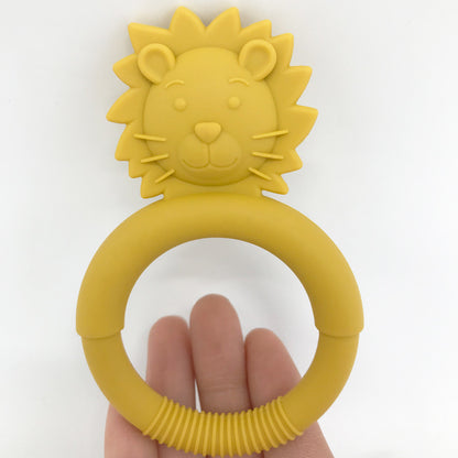Silicone Lion Bracelet Teething Toy Baby Teether 2 Pack