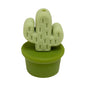 20Pcs Silicone 3D Focal Beads Flowerpot Cactus Fleshy with Colorful Pots 4
