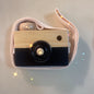 Wooden Pretend Play Camera Toy for Toddlers 8x9x3.5cm 10