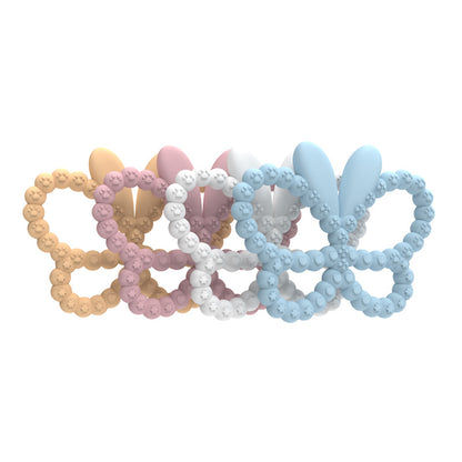 Silicone Butterfly Teething Toy Baby Teether 2 Pack 8