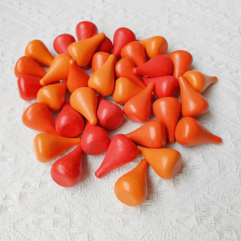 Small Beech Wood Building Blocks Educational Toy 36pcs 14