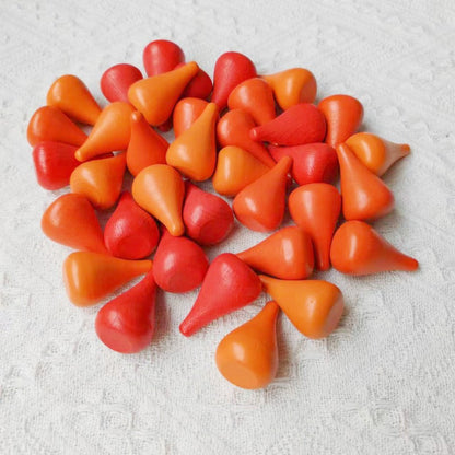 Small Beech Wood Building Blocks Educational Toy 36pcs 14