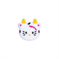 20pcs Silicone Focal Beads Round Ear Mouse Character Accessories Bulk 8