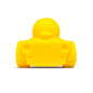 20Pcs Silicone 3D Focal Beads Tank Duck Front Facing Design 11