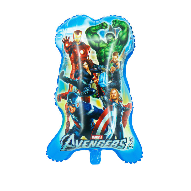 Superhero Foil Balloons Party Decoration Set 50pcs 26