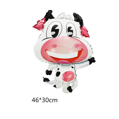 Mini Animal and Cartoon Foil Balloon Set Party Decoration 5pcs 19