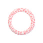 65mm Printed Silicone Beads Rings Multi Color Design 35