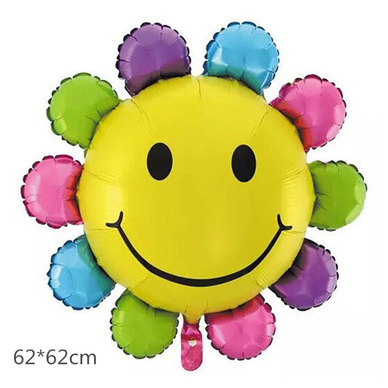 Solar Aluminum Foil Balloons Party Decoration 50pcs 6