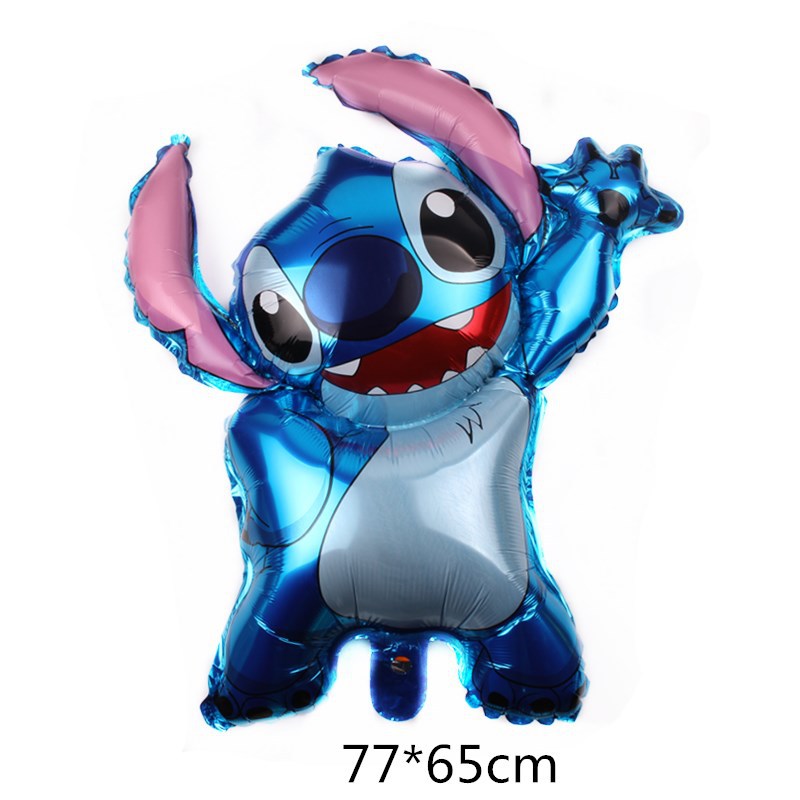 Stitch Foil Balloons Party Decoration Set 5pcs 9