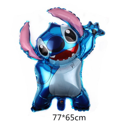 Stitch Foil Balloons Party Decoration Set 5pcs 9