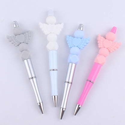 Angel Silicone Beaded Pens Handmade Gift Office School Supplies 2