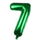 Medium Number Foil Balloons 32 Inch Aluminum 5pcs 53