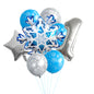 Ice Snow Theme Snowflake Foil Balloon Set Party Decoration 6