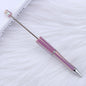 Handle Gradient Color Beadable Ballpoint Pens DIY Rainbow Opal Craft Supplies 15