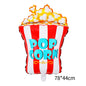 Food Theme Foil Balloon Set Birthday Party Decoration 50pcs 11