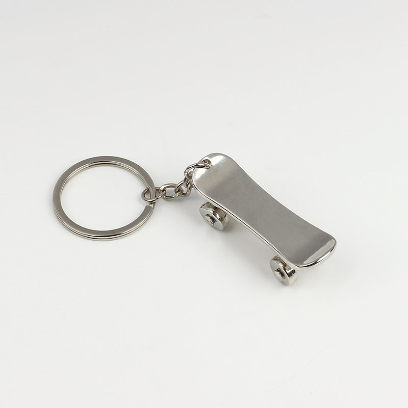 Mini Kick Scooter Alloy Metal Keychain Creative Design 6