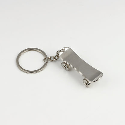 Mini Kick Scooter Alloy Metal Keychain Creative Design 6