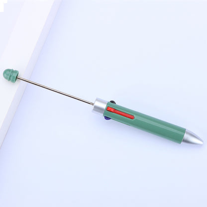 Four-Color Beadable Ballpoint Pens Bullet Tip 1.0mm DIY Craft Supplies 21