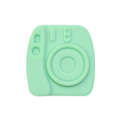 20Pcs Silicone Focal Beads Camera Solid Color Creative Design 9
