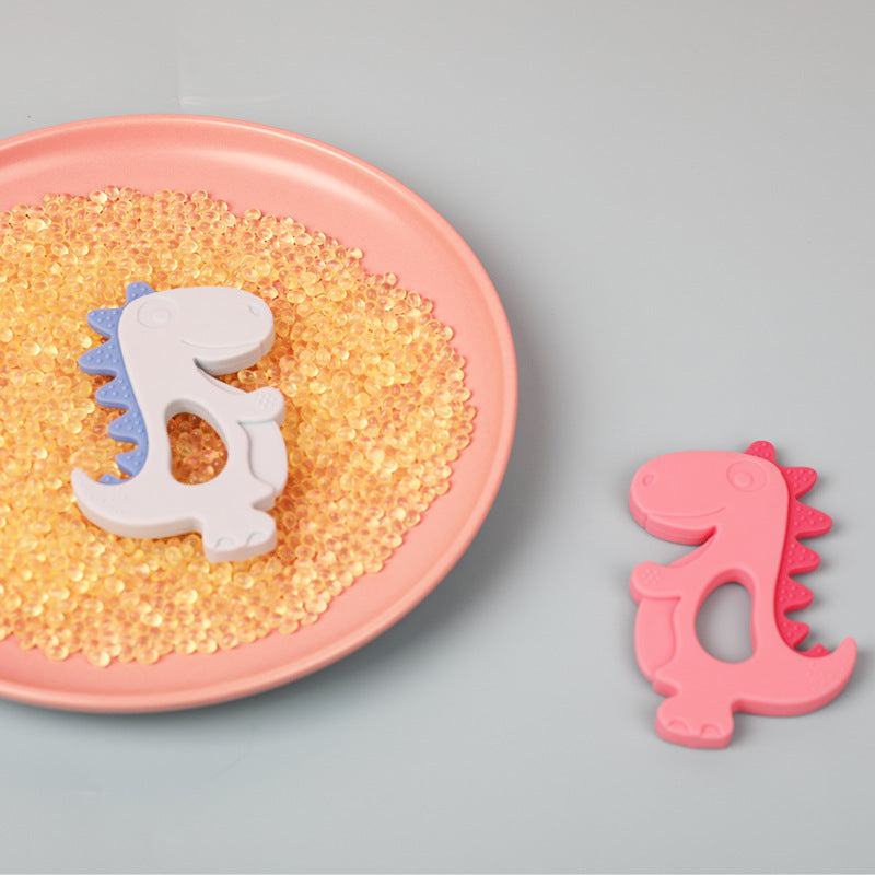 Dinosaur Silicone Teething Toy Baby Teether for Infant 3