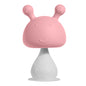 Silicone Mushroom Teething Toy Baby Rattle Teether 7